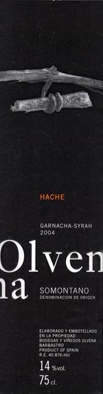 Olvena_Hache-Garnacha-Syrah-2004