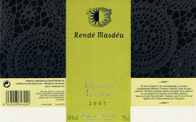 Rendé Masdeu_Manuela Ventosa 2007