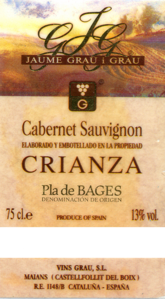 Jaume-Grau-i-Grau_Cabernet-Sauvignon-Crianza-1999