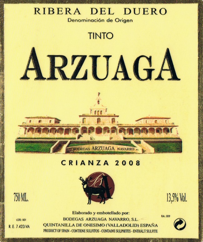 Arzuaga_Crianza-2008