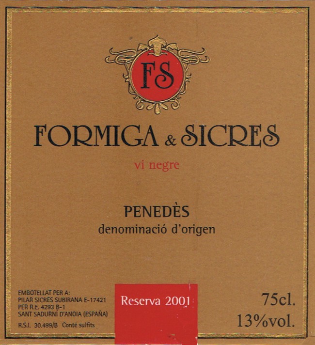 Pilar-Sicres-Subirana_Formiga-Sicres-Reserva-2001