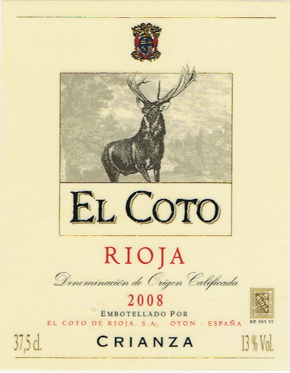 El Coto de Rioja_El Coto Crianza 2008
