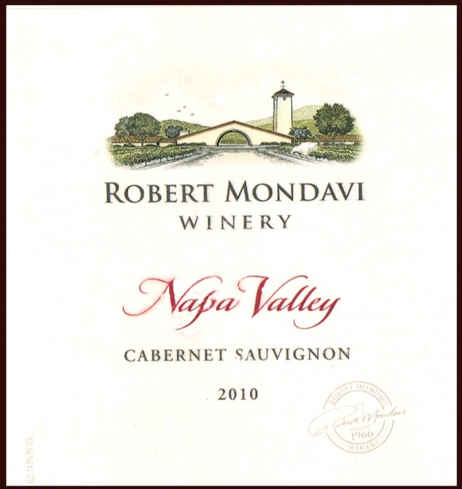 Robert Mondavi Winery_Robert Mondavi 2010