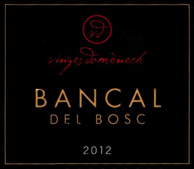 Vinyes Domènech_Bancal del Bosc 2012