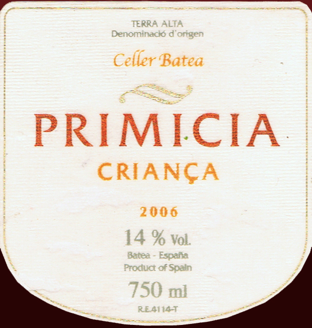 Celler-Batea_Primicia-Crianca-2006
