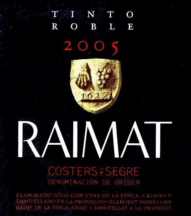 Raimat_Tinto-Roble-2005