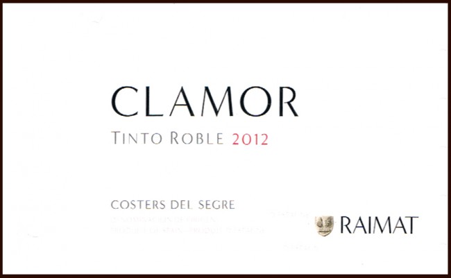 Raymat_Clamor Tinto Roble 2012