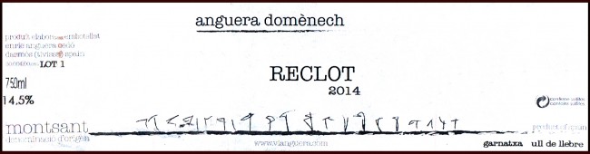 Anguera Domènech_Reclot 2014