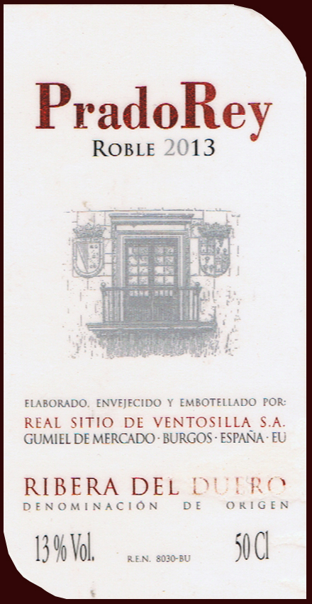 Real Sitio de Ventosilla SA_Prado Rey Roble 2013